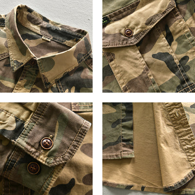 Camisa Táctica de Camuflaje Americano - Estilo Urbano - Image 4