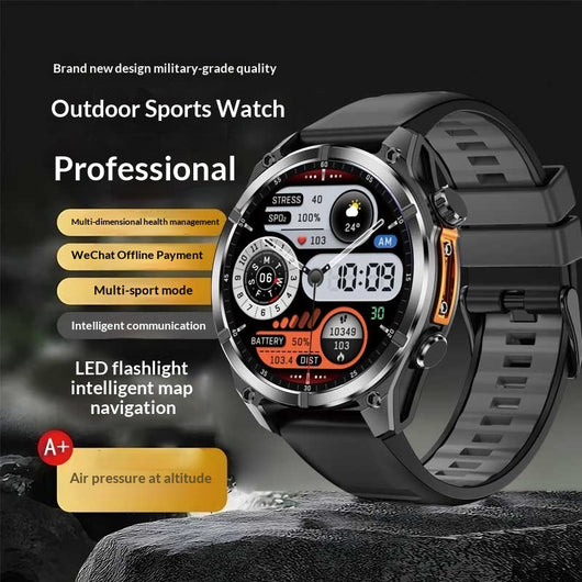 Smartwatch Deportivo con Lámpara Integrada para Running y Senderismo