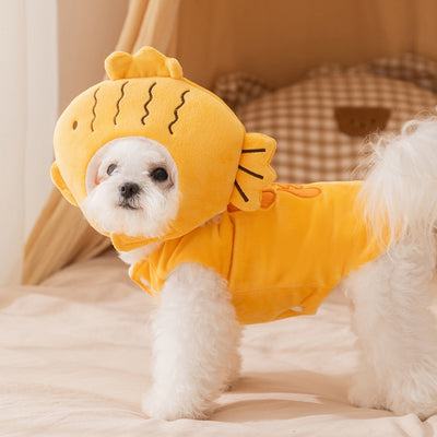 Abrigo Térmico para Perros - Traje Acolchado con Sombrero y Chaleco - Image 27