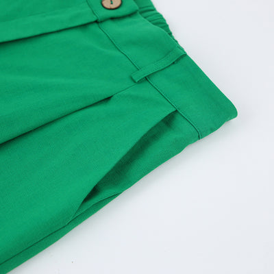 Traje Casual de Algodón y Lino: Chaleco y Pantalón - Image 9
