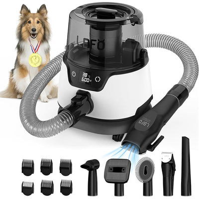 Secador y Cortadora de Pelo para Mascotas de Alta Potencia con Soplado y Succión - Image 4