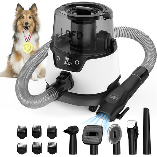Secador y Cortadora de Pelo para Mascotas de Alta Potencia con Soplado y Succión - Image 4