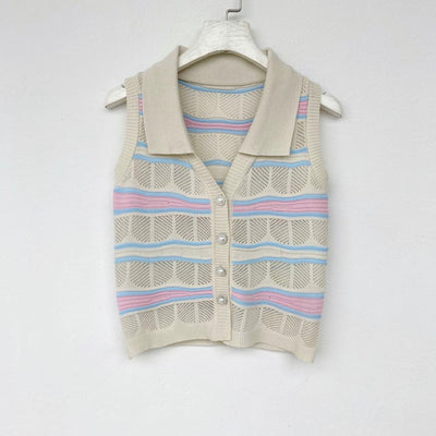 Cardigan Holgado Estilo Universitario para Mujer - Image 18