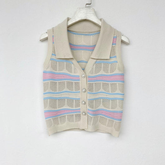 Cardigan Holgado Estilo Universitario para Mujer - Image 18