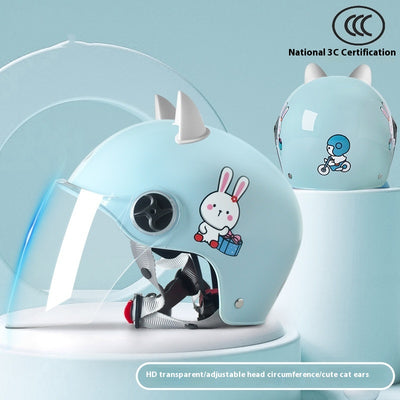 Casco de Seguridad Certificado 3C para Niños - Verano Ligero Unisex - Image 6