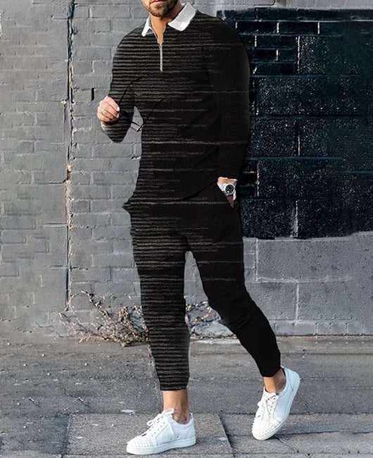 Conjunto Deportivo Hombre: Sudadera con Cierre y Pantalón - Image 11