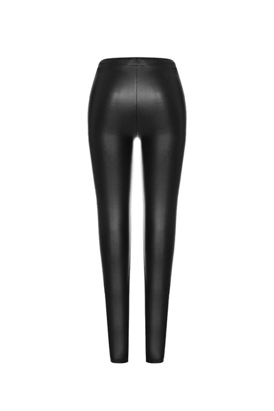 Leggings Deportivos con Bordado Floral y Posicionamiento Punk - Image 8