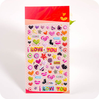 Sheet of colorful puffy alphabet stickers with cute cartoon animals, food, and objects for decoration. - Image 7