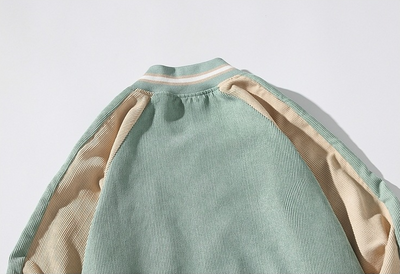 Chaqueta Beisbolera de Pana para Mujer - Diseño Delgado y Moderno - Image 17