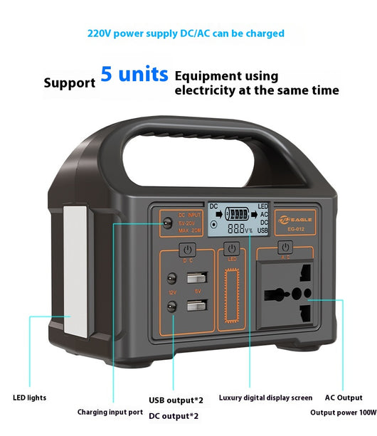 Batería Portátil de Litio para Camping - Estación de Energía Ultrapoderosa - Image 19