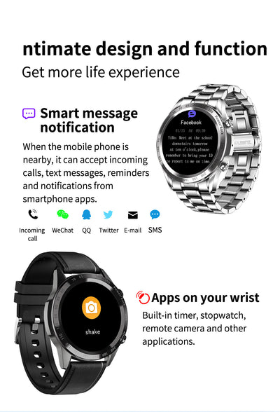 Reloj Inteligente Multifunción para Hombre con Bluetooth - Image 11