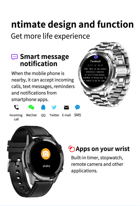 Reloj Inteligente Multifunción para Hombre con Bluetooth - Image 11