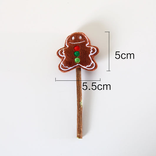 Mordedor Felpa Tigre Navideño Arcoíris - Image 10