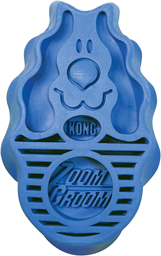 Cepillo de Baño para Perros - Masajeador 2 en 1 Azul - Image 3