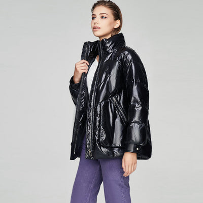 Gabardina Impermeable Brillante Desechable para Mujer - Image 10