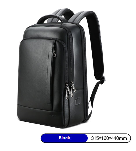 Mochila de Cuero Premium para Hombre - Bolsa de Negocios y Computadora - Image 6