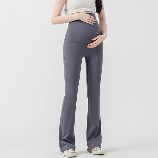 Pantalones Yoga Premamá Acampanados - Comodidad y Estilo para el Embarazo - Image 10