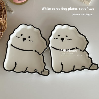 Plato de Cerámica Infantil con Diseño de Cachorro Adorable - Image 9