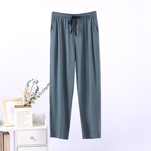Pantalones de Pijama Modal Ice Silk para Hombre - Comodidad Extrema - Image 12