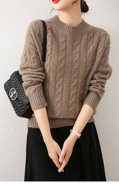 Suéter de Cachemira Holgado Oversized - Tejido Premium - Image 14