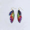 Misty Rain In Southern Personalized Design Simulation Cicada Wings Earrings Color Hanging Cup
