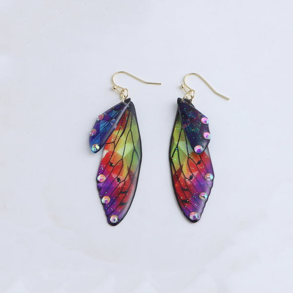 Aretes Alas de Cigarra Personalizados - Diseño Lluvia Misteriosa del Sur - Image 6