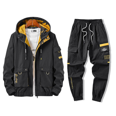 Conjunto de Trabajo Casual: Chaqueta y Pantalones Dos Piezas - Image 7
