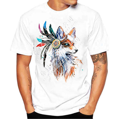 Camiseta Manga Corta 3D Cuello Redondo para Hombre - Tallas Grandes - Image 4