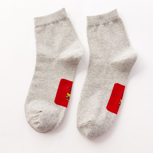 Calcetines Estampados de Algodón para Hombre Caña Media - Image 2