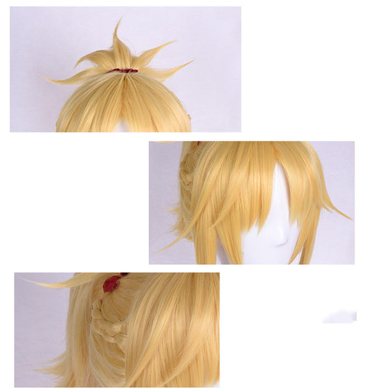 Peluca Cosplay Mordred FGO - Disfraz Anime Premium - Image 5