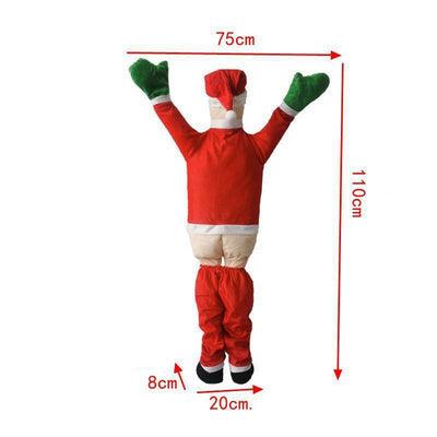 Adorno Navideño de Personaje Cartoon Escalador de Pared - Image 2