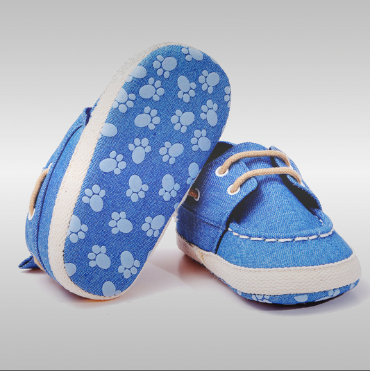 Zapatos Casuales Azul Denim para Niños Pequeños
