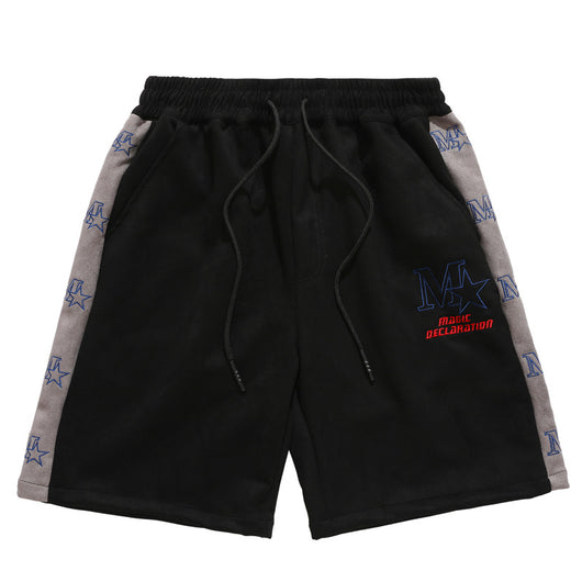 Shorts Deportivos Hombre Estrella Bordada Estilo Hip-hop Sueltos - Image 2
