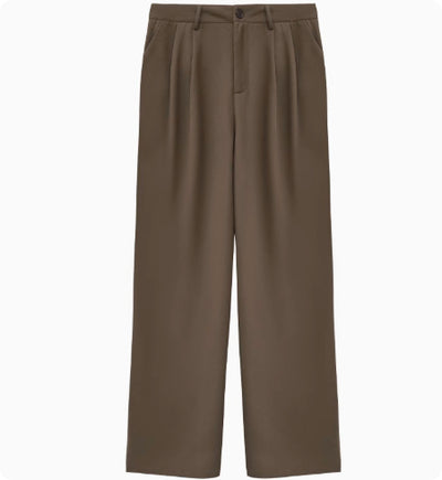 Pantalones Casuales Otoñales para Mujer con Corte Holgado y Caída Elegante - Image 10