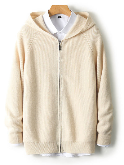 Chaqueta de Punto Suelta y Cálida para Hombre - Image 19