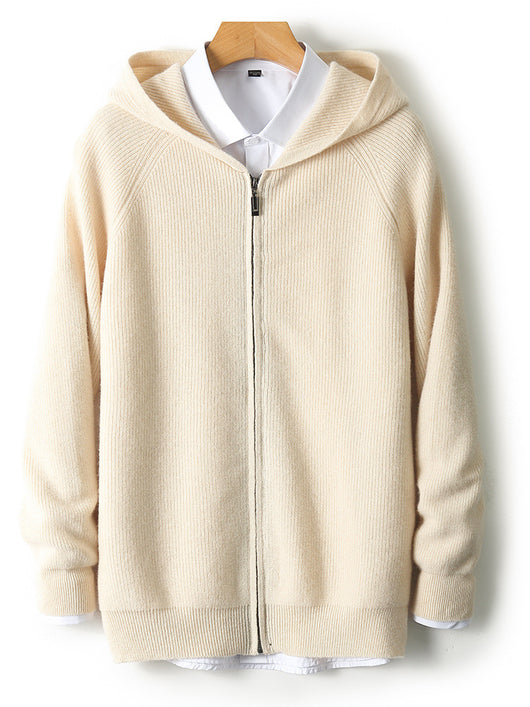Chaqueta de Punto Suelta y Cálida para Hombre - Image 19