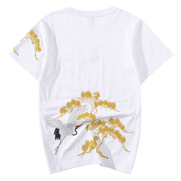 Camiseta Holgada para Parejas Talla Grande Manga Corta