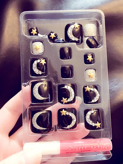 Uñas Acrílicas Artificiales Pro 24 Piezas Adhesivas - Image 6