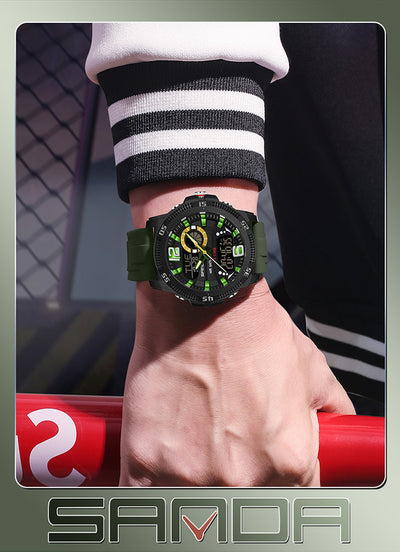 Reloj Deportivo Electrónico SANDA con Alarma y Luz Nocturna para Hombre - Image 15