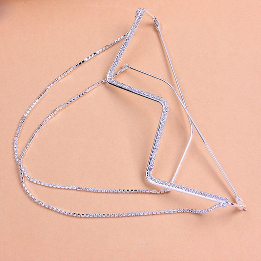 Gafas de Moda con Cristales Brillantes y Flecos - Joyería Europea - Image 10