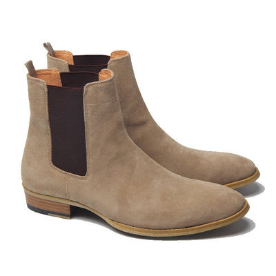 Botas Martin de Gamuza Punta Aguda con Elástico para Hombre - Image 12