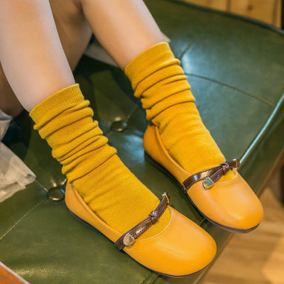 Calcetines Infantiles sin Talón Lisos y Cómodos - Image 17