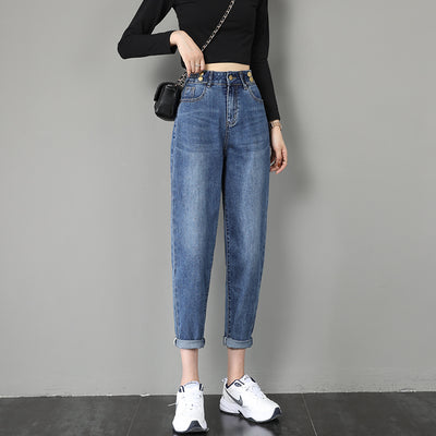 Jeans Harlan para Mujer - Cintura Alta Suelta y Moderna - Image 11