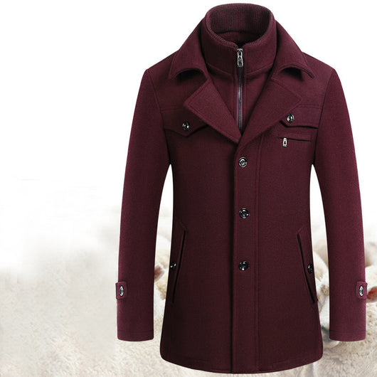 Abrigo de Lana para Hombre - Elegancia y Calidez - Image 3