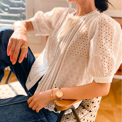 Blusa Francesa Elegante para Mujer - Image 8