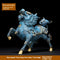 Factory Wholesale Copper Color Estilo Fire Kirin Ornaments A Pair Of Male And Female Crafts Home Furnishings Fu Pequeño Tamaño