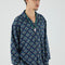 Camisa Retro Morphed Flor de Marañón Cuello Cubano para Hombre