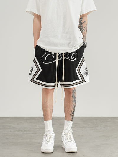 Shorts de Baloncesto con Malla Reforzada y Bordados - Image 11