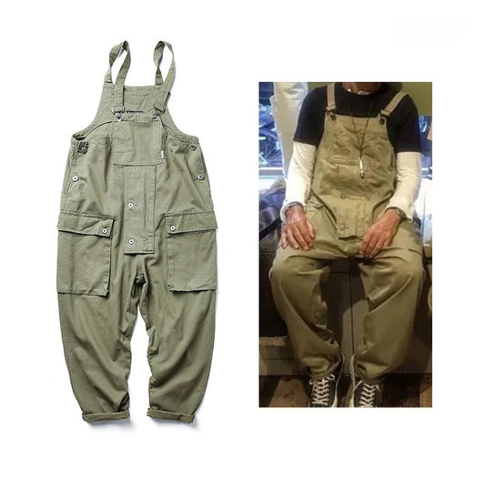 Pantalones de Trabajo con Tirantes para Hombre - Uniformes Profesionales Cómodos - Image 2