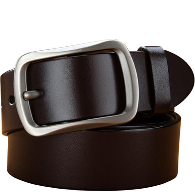 Cinturón de Cuero Genuino Talla Grande para Hombre - Image 4